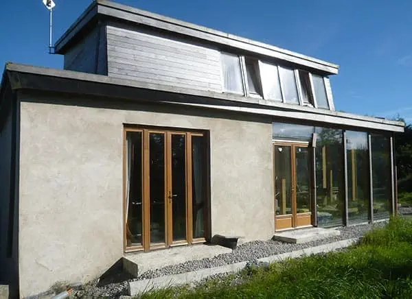 Solar Passive Eco House Cork designed by Miles Sampson Architects, ecological architecture