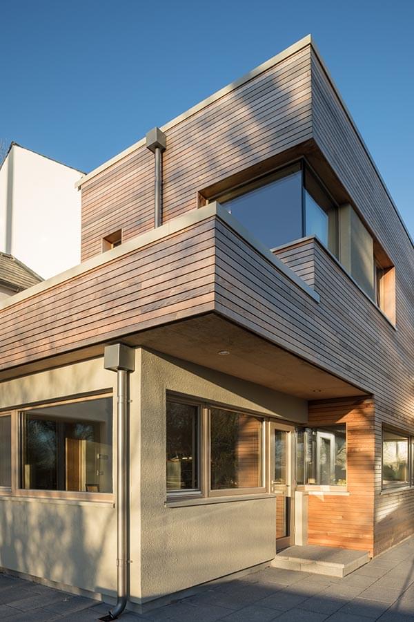 Timber Cladding Eco House