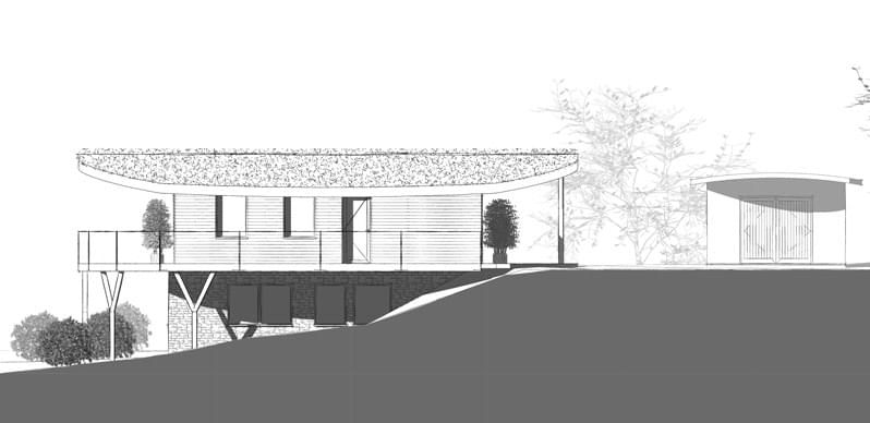 casa ecològica a Ballynacally que vam dissenyar seguint els principis de la casa passiva