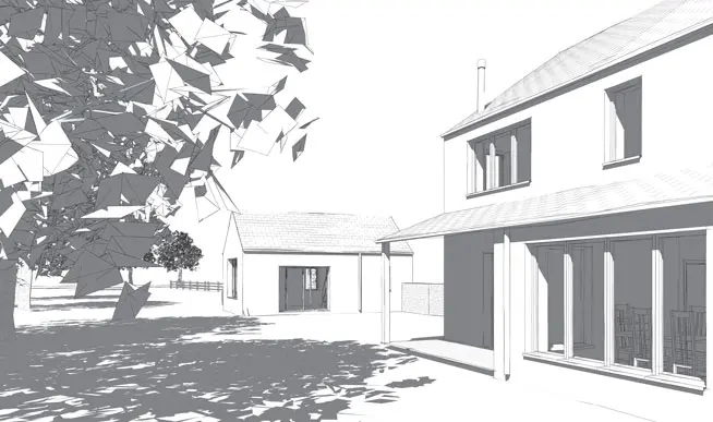 Planning Permission received for Eco Build Rural Farmyard Design in County Galway