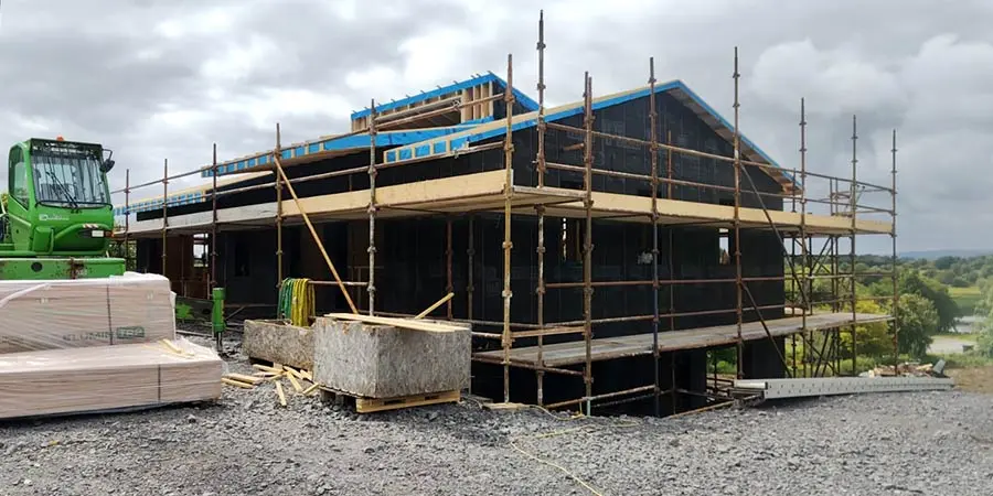 Architect designed ecological house near Boyle